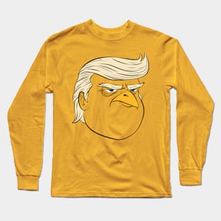 Angry Bird Trump Funny Long Sleeve T-Shirt